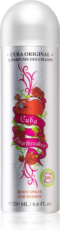 Cuba Heartbreaker déo-spray pour femme 200 ml