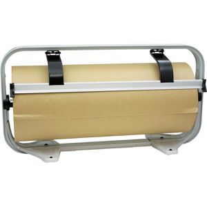 Böttcher-AG Packpapierabroller für Papier und Folie, Tischmontage, mit gezahnter Klinge, Rollenbreite bis 75cm