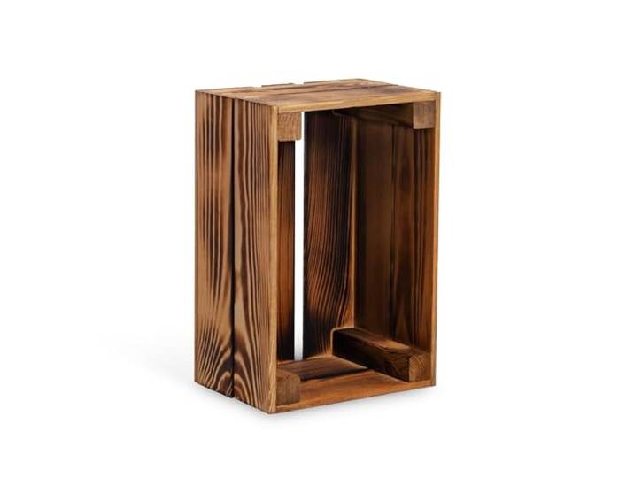 PINEEA Ontslagen Houten Vintage Kist Vintage Mini 30x20x15 cm - Pijnboom Kisten Voor Diverse Doeleinden – als Hout Opbergkist, Fruitkisten, Wijnkist en Huis & Tuin Decoratie