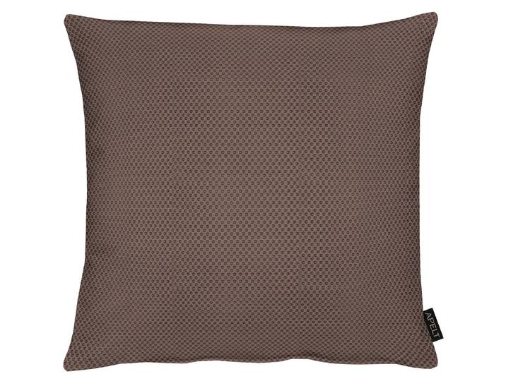 Dekokissen APELT Miles , braun (mocca, unifarben), B:45cm H:5cm L:45cm, Polyester, Dekokissen_Sitzkissen_Kissenhüllen, Dekokissen