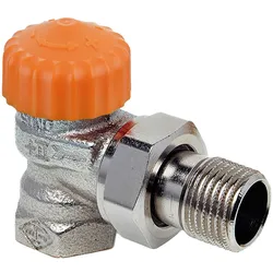 Thermostat-Ventilunterteil Eclipse, Eckform, DN 20