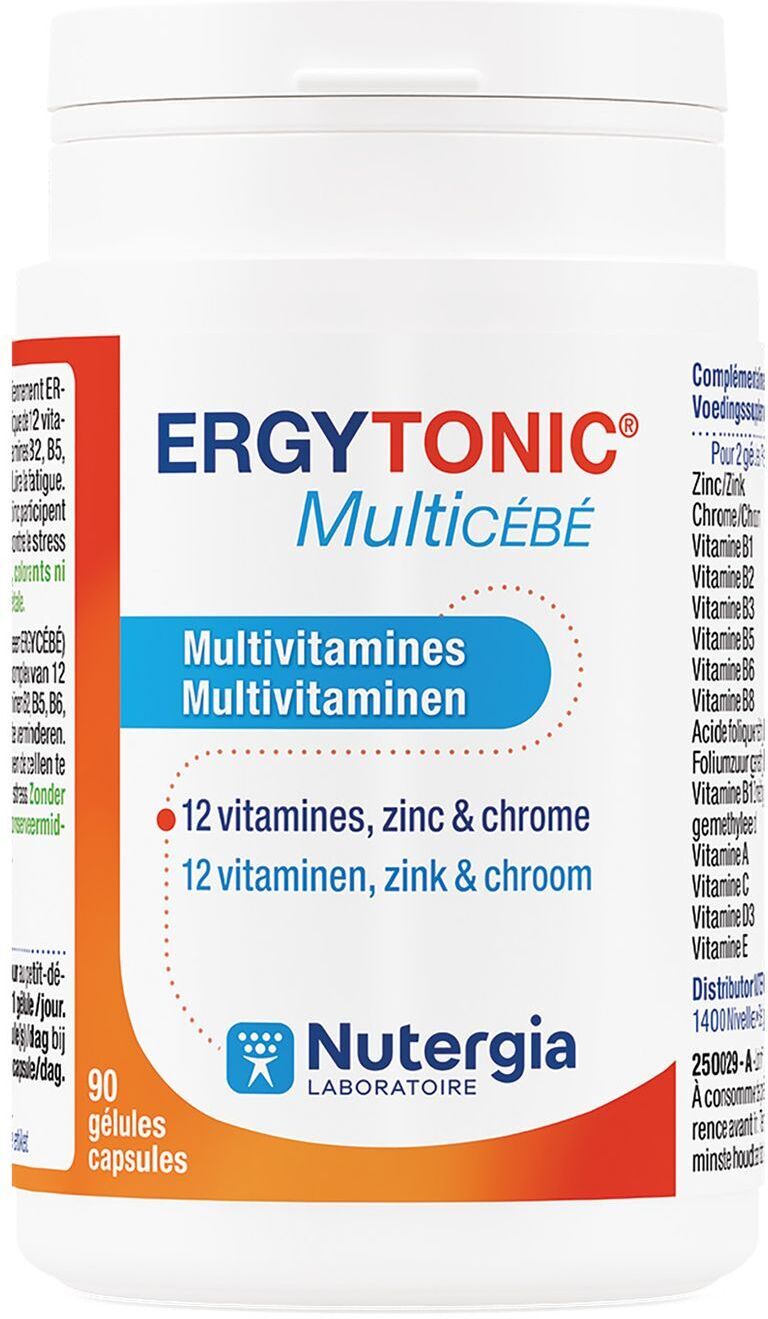 Nutergia Ergytonic Multicebe 90 Capsules