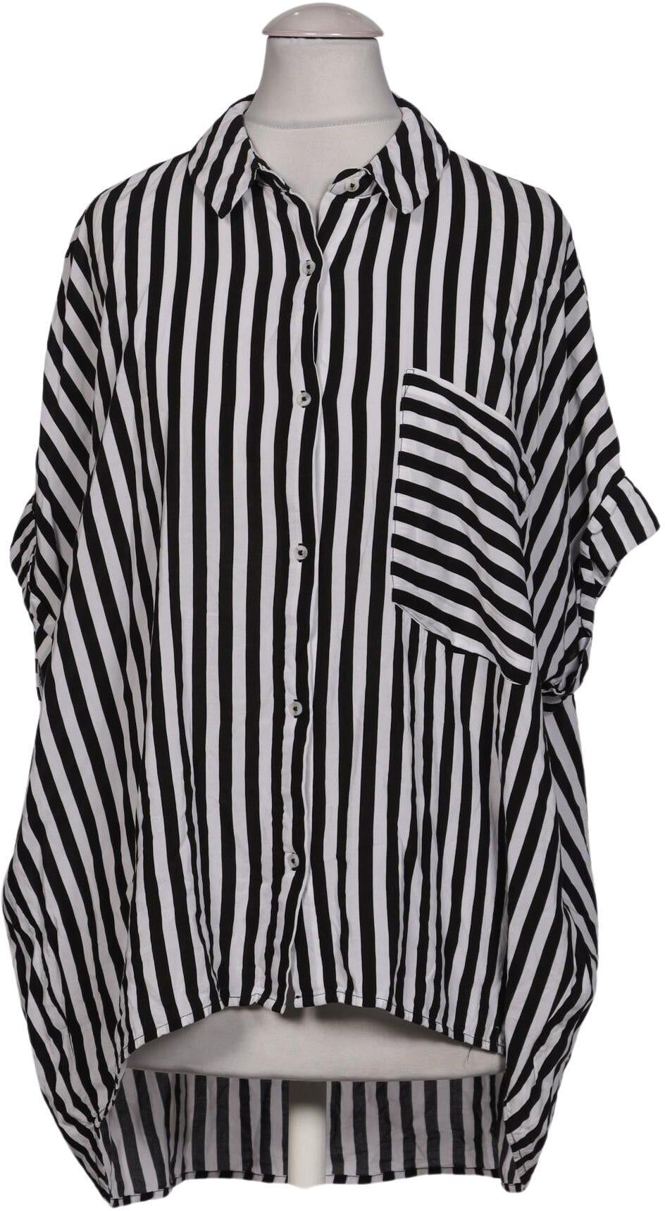 Stradivarius Damen Bluse, Mehrfarbig, Gr. S, Viskose - Second Hand