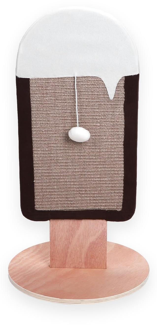 Patapalooza Kattenhuis met ijsdessert-design, klimtreden en krabpalen