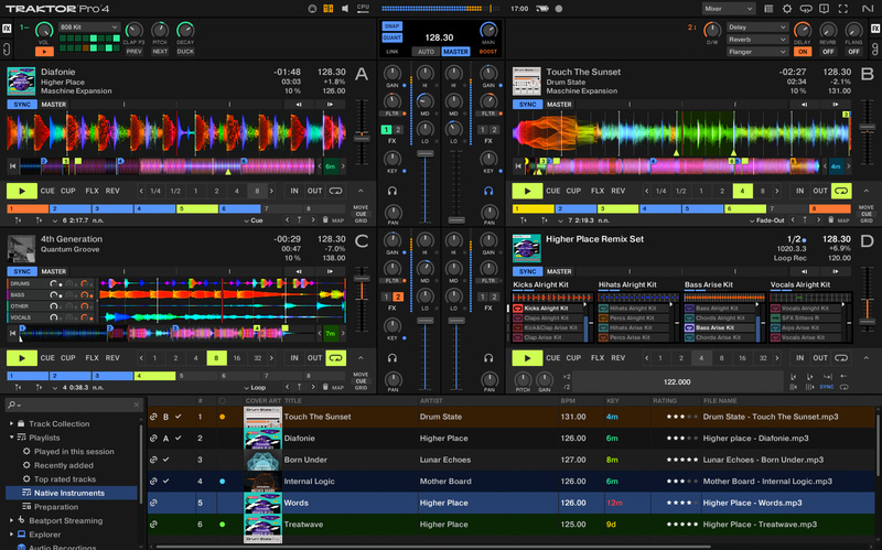 Native Instruments Traktor Pro 4