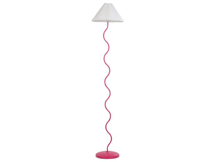 Lampadaire métal rose