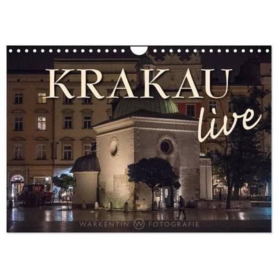 Krakau live (Wandkalender 2027 DIN A4 quer), CALVENDO Monatskalender