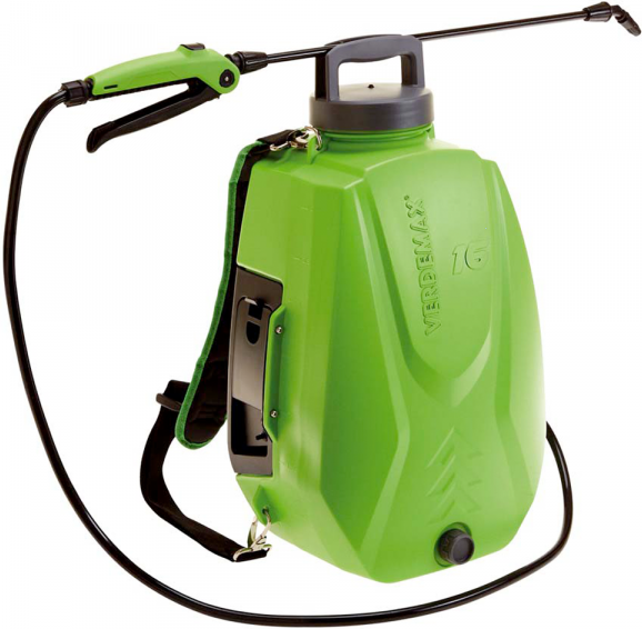 Pulvérisateur à batterie à dos Verdemax FUTURA 16L batterie au lithium 12V 2.5Ah