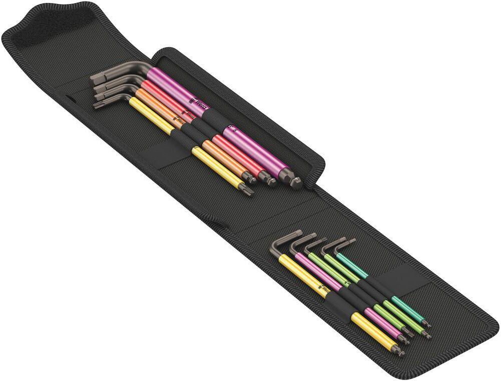 Fahrradwerkzeugset WERA "Wera Bicycle Set 4 9-teilig, Multicolour", bunt, Werkzeugsets, Fahrradwerkzeugset bunt Einheitsgröße