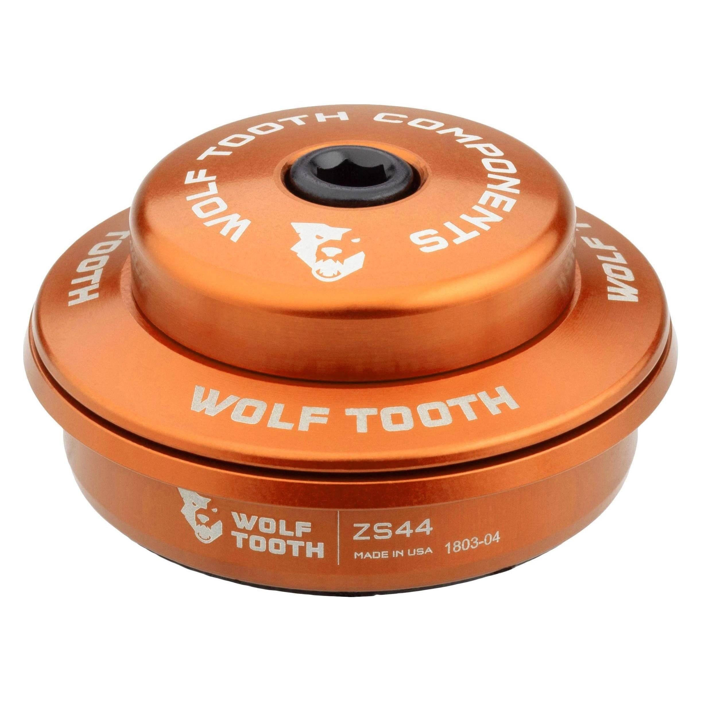 Wolf Tooth Premium Steuersatz Oberteil, 1 1/8", ZS44/28.6/H6, orange (ZS44U-5MM-ORG)