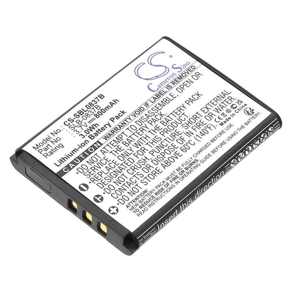 CS Cameron Sino Battery for SLB-0837B replacement battery (Kamera Akku) (SLB-0837B)