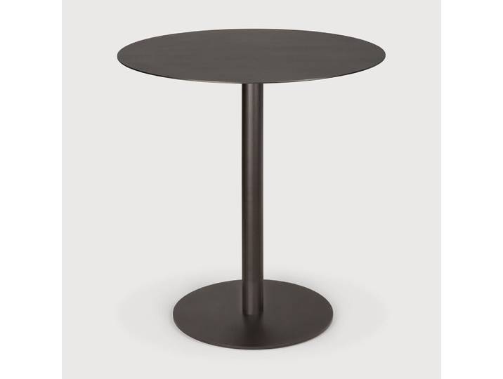 Ethnicraft Outdoor Bistrotafel Blend 70cm - Dark Bronze