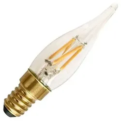 SPL | LED-Kerzenlampe mit Spitze | Kleine Fassung E14 | 1,5W Dimmbar