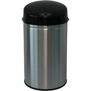 Echtwerk Mülleimer EW-AE-0270, IR Sensor, silber, aus Edelstahl, 30 Liter