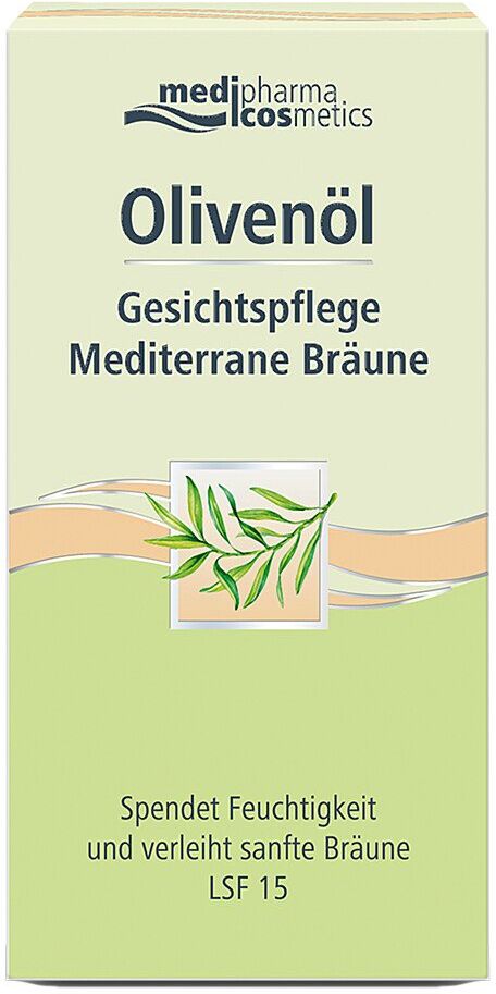 Medipharma Cosmetics Olivenöl Gesichtspflege Creme mediterrane Bräune