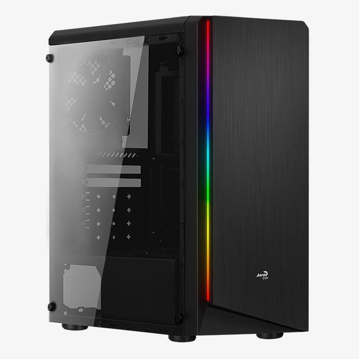 AeroCool PC Gehäuse Rift Mid-Tower Schwarz (Window Kit) ACCM-PV13012.11