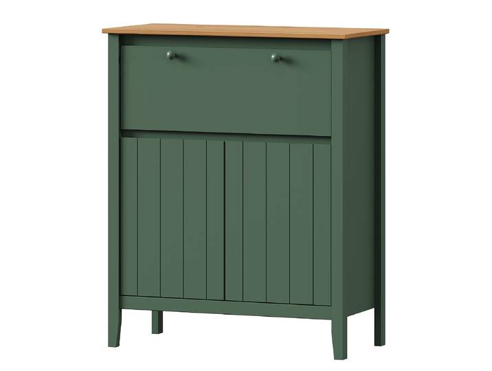 Sekretär ANDRAY 108cm Grün/Grün