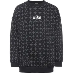 Nike NSW CLUB Sweatshirt Mädchen | Gr. 146/152 | schwarz - schwarz