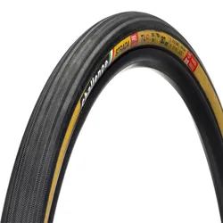 Road-Reifen Strada Pro Handmade TLR Clincher, Challenge, Pro-Series, 300 TPI, PPS GANZO Pannenschutz, Smart-Compound, Reifenflanke: hellbraun Empfohlener Reifendruck 3-4.5 bar (max. 6.5), Größe: 30-622, Farbe: Schwarz/braun, Gewicht: 300 g,