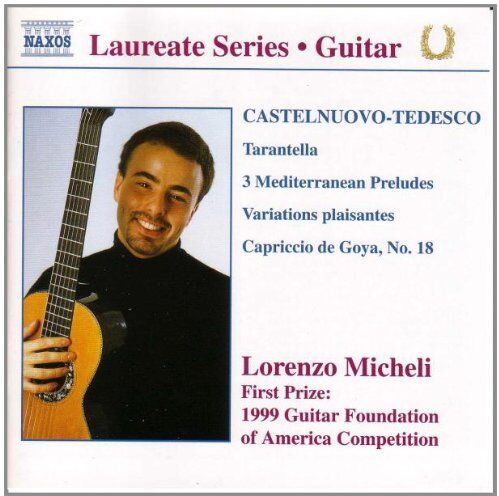 Lorenzo Micheli - Laureate Series - Lorenzo Micheli (Winner Of Guitar Foundation Of America Competition 1999) - Preis vom 09.10.2026 07:28:09 h