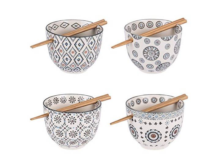 Table Passion - bol 13cm+baguettes nelson ass 4 (lot de 4)