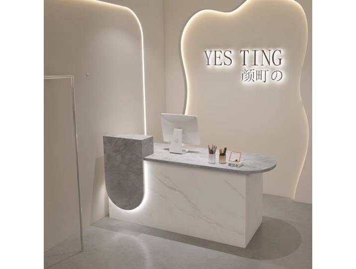 Bureau personnalisé pour comptoir de Salon, Podium de réception, caisse, réception de Salon de beauté, mobilier de bureau