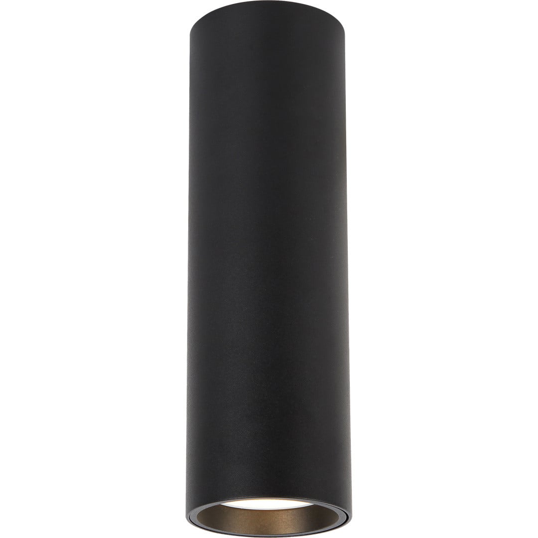 Genesis Milagro Plafondlamp zwart rond diameter: 20 cm 1xGU10 8W