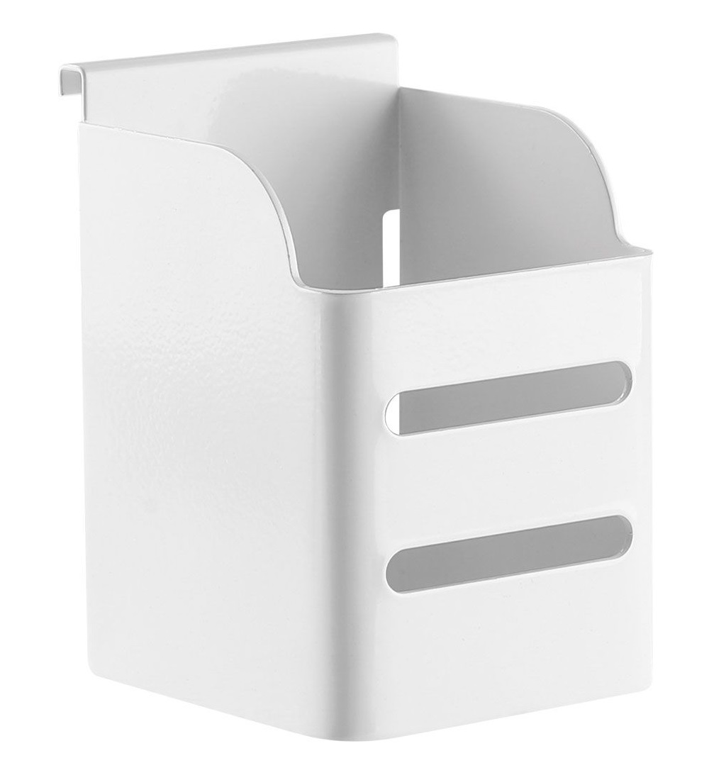 InLine Slatwall Stiftebox weiß Stahl Weiß (23182D)