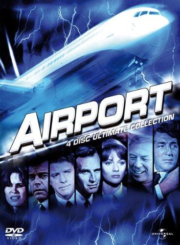 Burt Lancaster, Dean Martin, Jean Seberg. Jaqueline Bisset , George Kennedy spielen in Airport, einer Ross Hunter Production - Airport - 4 Disc Ultimate Collection (4 DVDs) - Preis vom 09.10.2026 07:28:09 h
