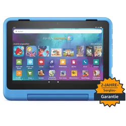 Amazon Fire HD 8 Kids Pro-Tablet (2022), Cyber-Welt-Design von 6 bis 12 Jahren, 13 Stunden Akkulaufzeit, kindgerechte Hülle, 8-Zoll-HD-Display, 32GB