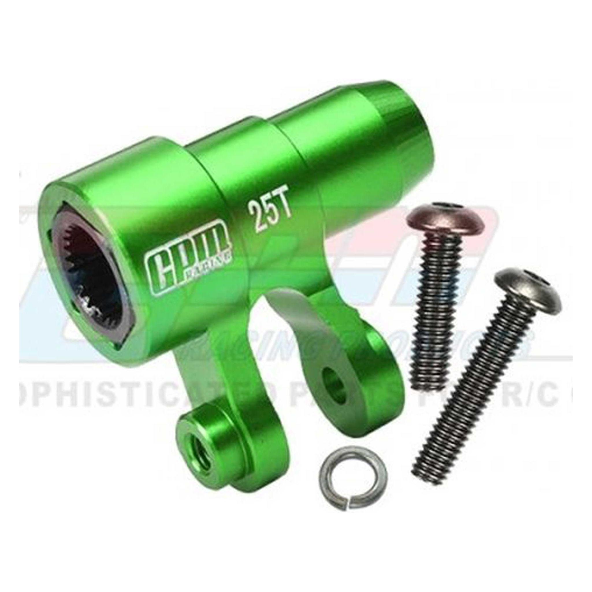 GPM Aluminium Servo Saver 25T grün TRX X-MAXX, XRT 2085 (GPMXRT025TSHG)