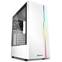 Sharkoon RGB Slider Midi Tower Weiß
