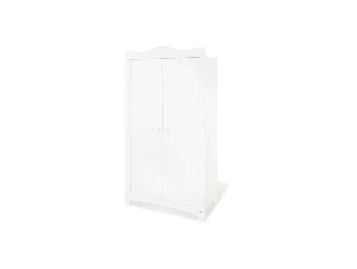 Pinolino Babykleiderschrank Pinolino Florentina, Weiß, 3 Fächer, 98x180x57 cm, Babymöbel, Babykleiderschrank