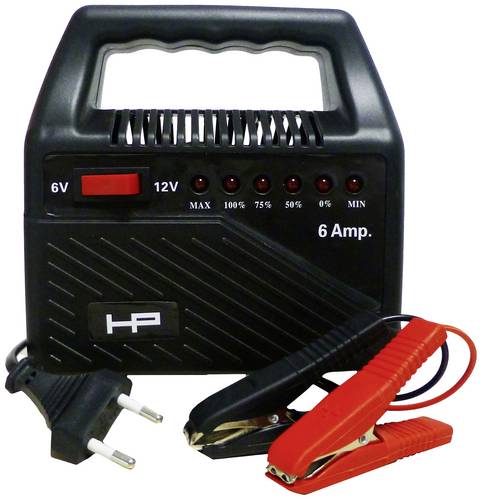HP Autozubehör 20502 Kfz-Ladegerät 6 V, 12V 4A