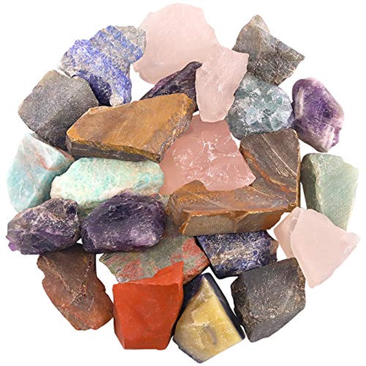Ruwe Kristallen Natuurstenen Mix Assorti - 454 g