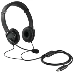 Kensington Classic USB-A Headset mit Mikrofon und Lautstärkeregler