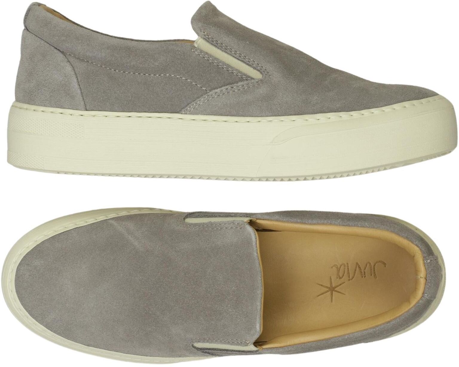 Juvia Damen Halbschuh, Grau, Gr. EU 36, Leder - Second Hand