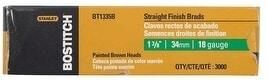 Stanley Bostitch 1-3/8 in. L 18 Ga. Straight Brad Nails 3,000 pc.