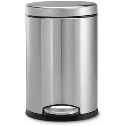 Simplehuman Treteimer, Abfalleimer, Silber