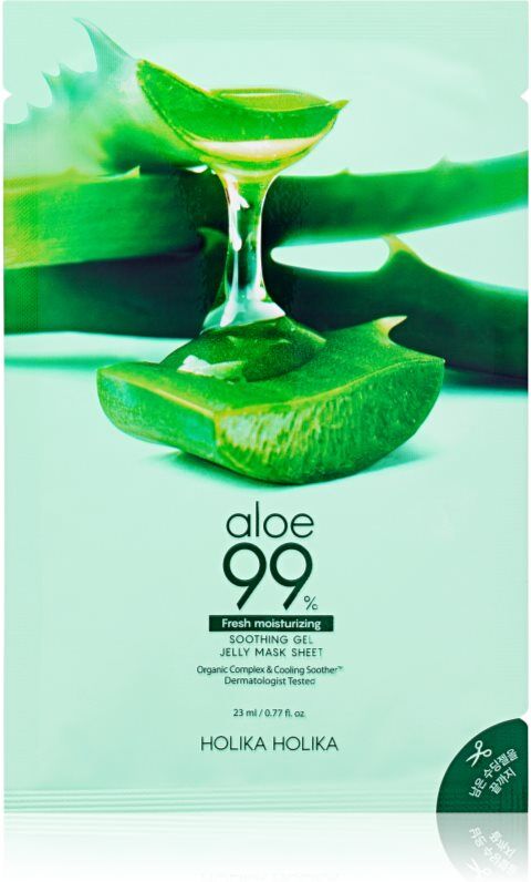 Holika Holika Aloe 99% Feuchtigkeitsspendende Tuchmaske 23 ml