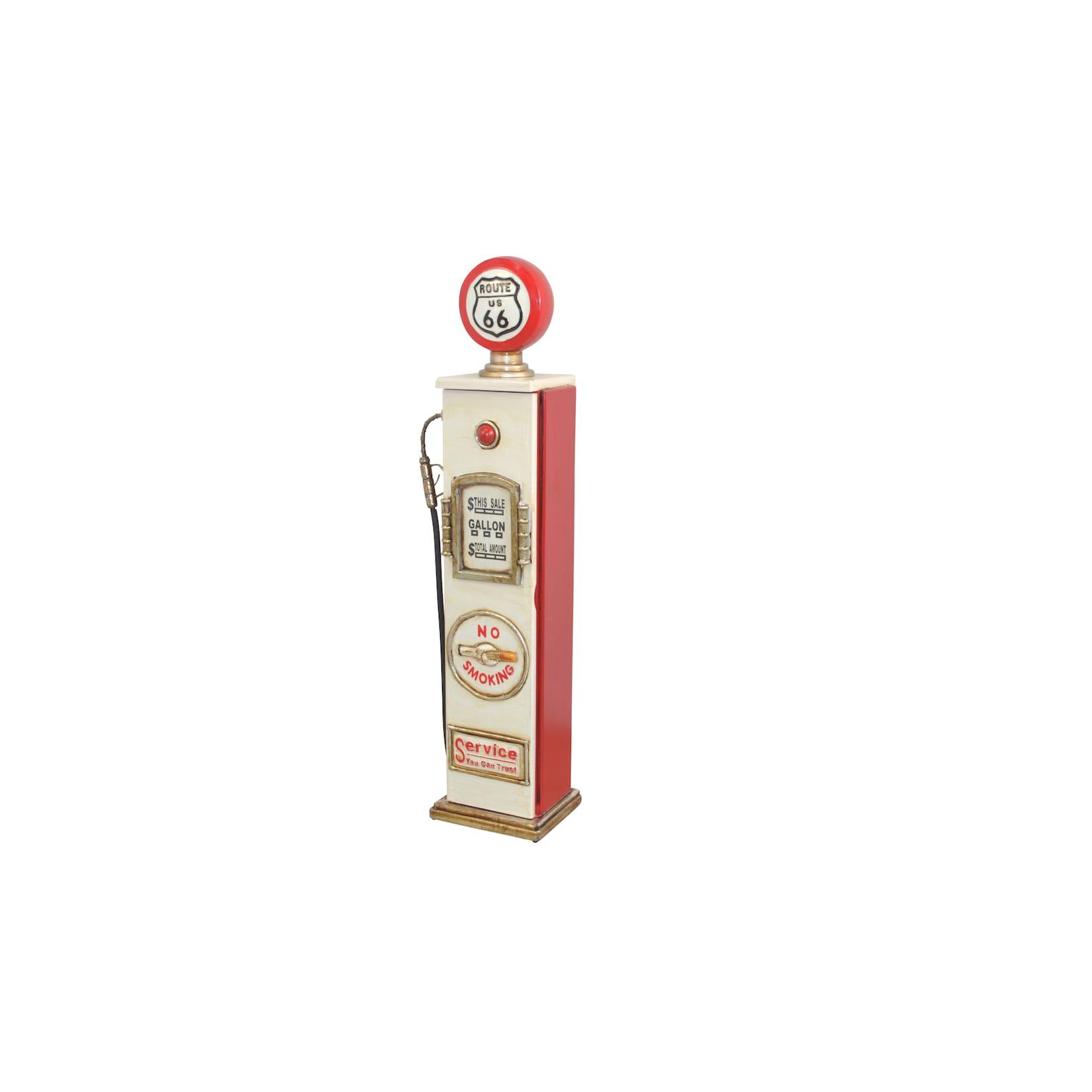 möbel direkt online Regal "Zapfsäule" No Smoking rot/cremeweiß