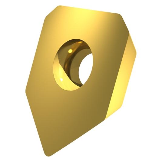Dormer Frswendeschneidplatte ISO XDET 13T3AFER:M8330 Bohrungs-D. 4,4mm PRAMET - VPE: 10 (XDET 13T3AFER:M8330)