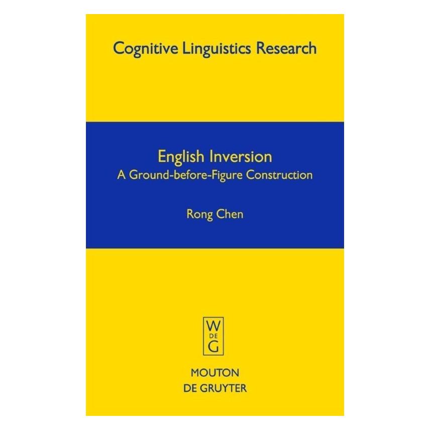 De Gruyter Chen,R.:English Inversion (Englisch, Hardcover, Rong Chen) (67762386)