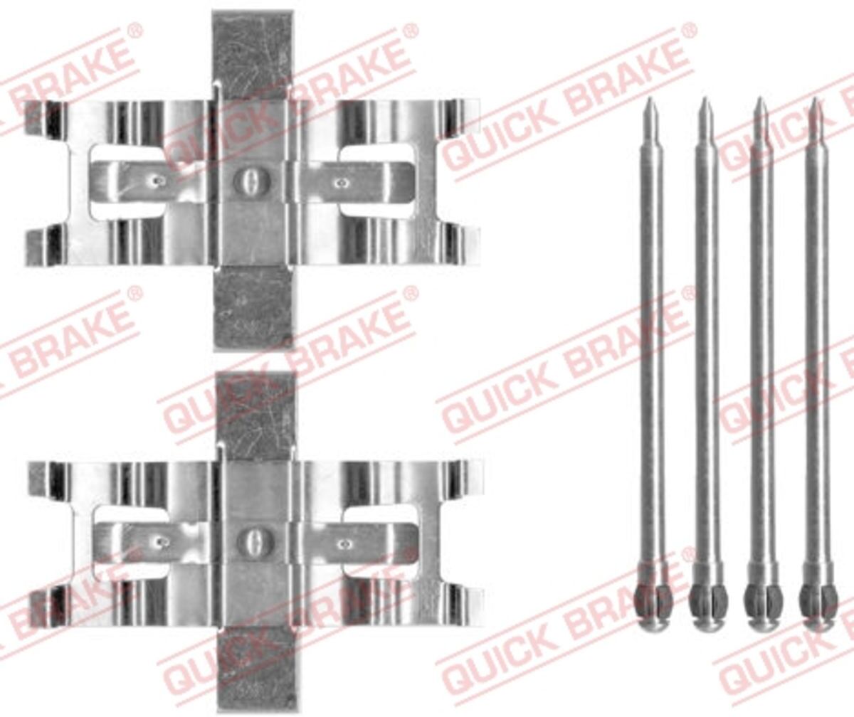 Zubehörsatz, Scheibenbremsbelag QUICK BRAKE 109-1805
