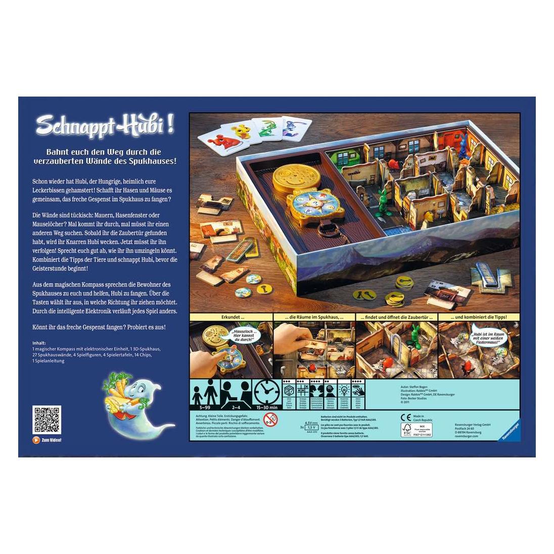 Ravensburger Schnappt Hubi. (Deutsch, 2 - 4 Spieler) (22093)