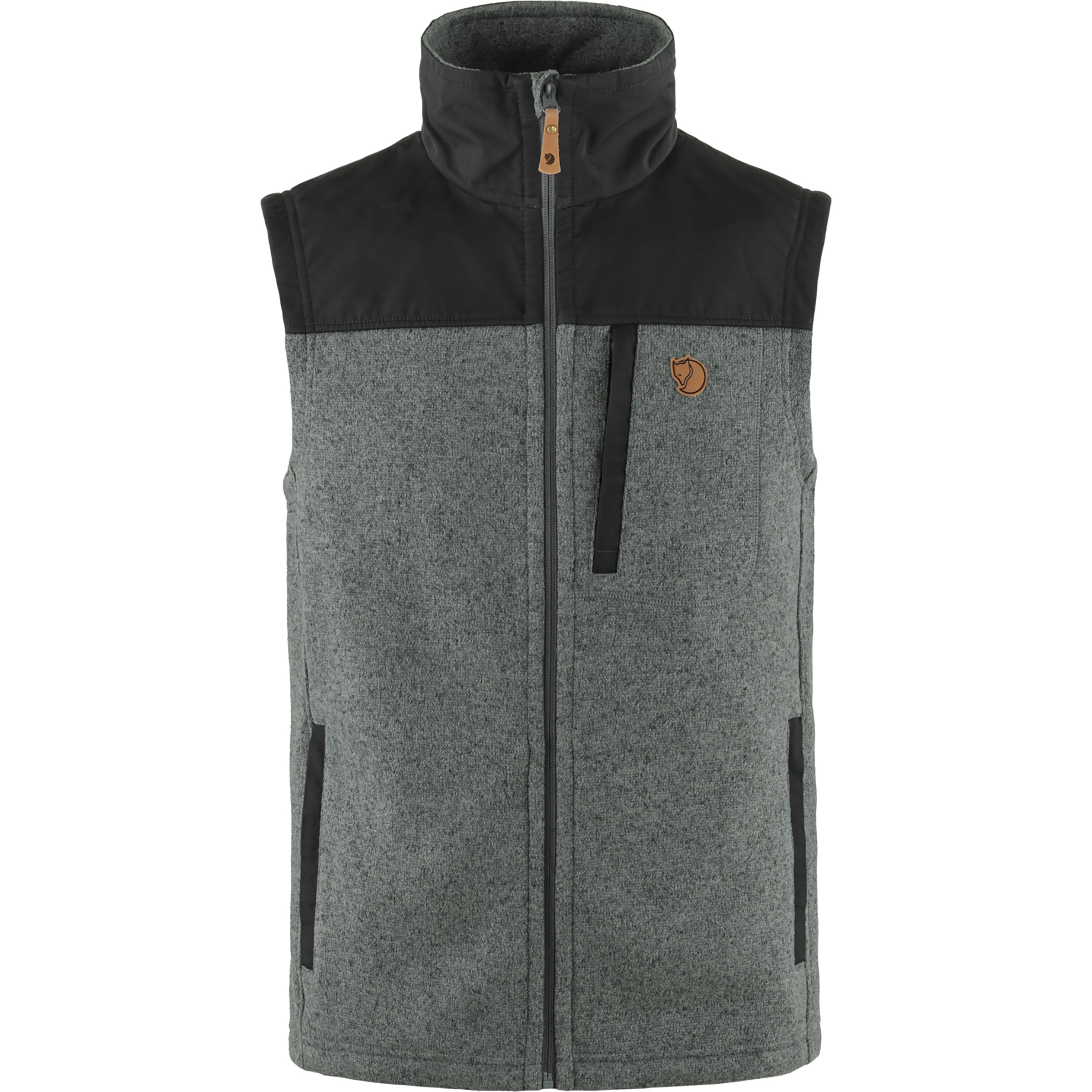 Fjällräven Buck Fleece Weste Herren Fleecewesten grau Größe XXL Camping Widerstandsfähig