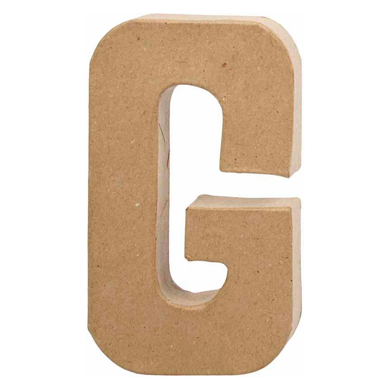 Creativ Company Papp-Buchstabe G 20.5 cm (26606)