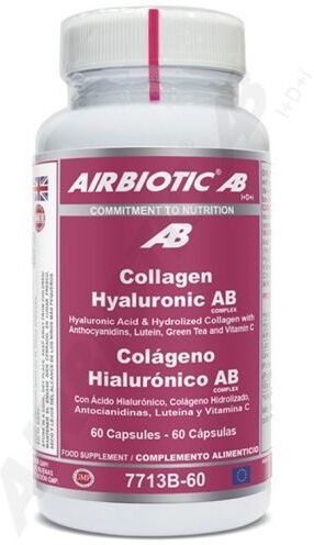 Airbiotic Kollagen Hyaluron 60 Kapseln