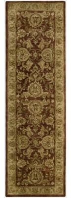 Nourison Hand-tufted Jaipur Cinnamon Wool Rug