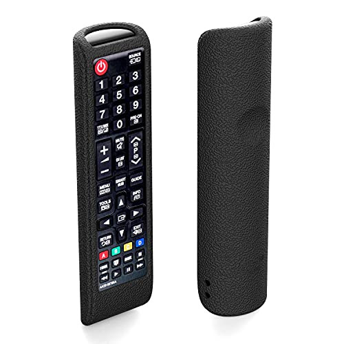 SIKAI CASE Beschermhoes voor Samsung Afstandsbediening, Silicone Shockproof Hoes, Zwart
